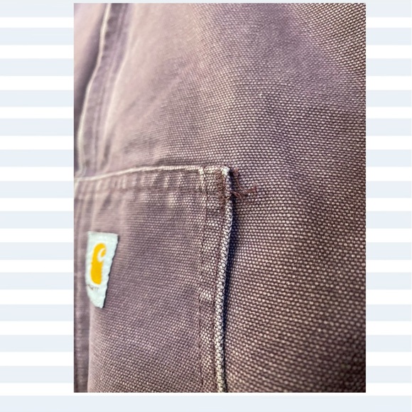 Great condition women’s XL 16/18 PLUM purple quilted zip up - Picture 7 of 15